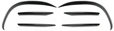 Imagen del producto de Divisores delanteros Aero para Mercedes C W205, S205, C205, A205, modelo restyling (rediseñado) a partir de 2019, con aspecto C43.