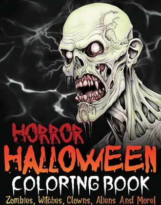 Produktbild von Horror Halloween Coloring Book