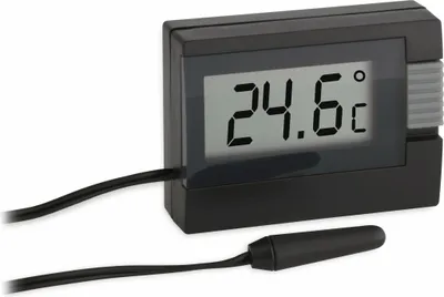 Obrázok produktu pre TFA-Dostmann 30.2018.01, Elektronický teplomer prostredia, Vnútorná / vonkajšia, °C, -40 - 70 °C, Digitálny, Čierna