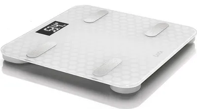 Obrázok produktu pre Laica PS7011, Elektronická osobná váha, 180 kg, 100 g, Biela, kg, lb, Štvorec