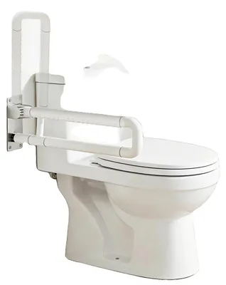 Immagine prodotto di Corraio per bagno, acciaio inossidabile, 60 x 8 x 20 cm, portata 500 libbre, montaggio a parete, design antiscivolo