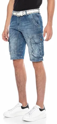 Produktbild von CK215 Herren Capri Shorts mit Cargotaschen