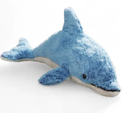 Produktbild von Carl Dick Delfin superweich blau ca. 68cm 3274 Kuscheltier, Plüschtier, Stofftier