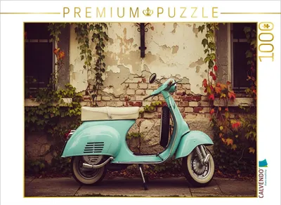 Produktbild von CALVENDO Puzzle Vespa | 1000 Teile Lege-Größe 64x48cm Foto-Puzzle für glückliche Stunden