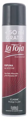 Immagine prodotto di Schiuma da barba idrotermale Classic, spray, 250 ml + 50 ml