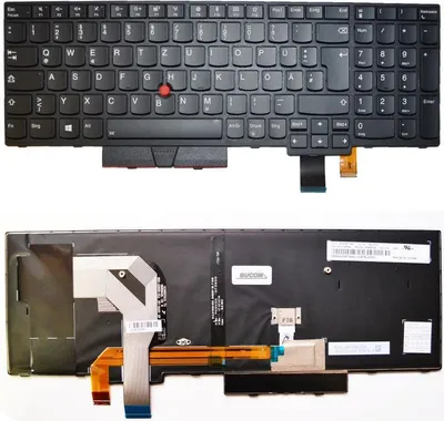 Produktbild von Tastatur für IBM Lenovo ThinkPad E580 E590 T570 T580 T590 L580 L590 P72 P53 P52S P51S 20H9 20JY 20HB deutsch