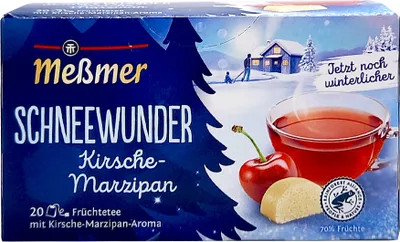 Produktbild von Meßmer Früchtetee Schneewunder Kirsche Marzipan, 20er Pack