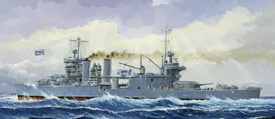 Produktbild von Trumpeter USS Minneapolis CA-36 (1942) 1:700, 05744