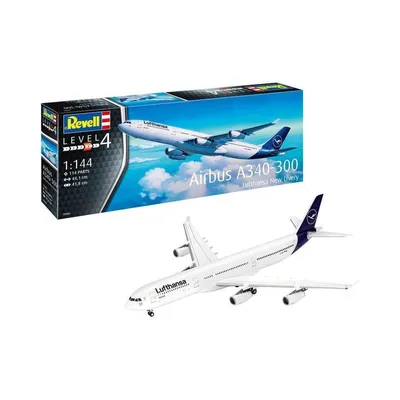 Obrázok produktu pre Revell Airbus A340-300 “Lufthansa" New Livery 1:144