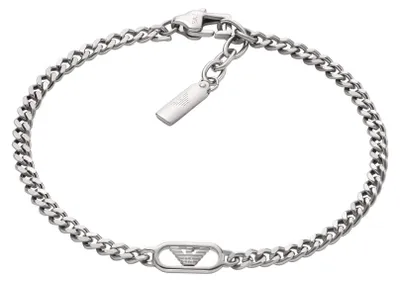 Produktbild von Armbanden   Mit Festen Anhängern Emporio Armani Silber   Kollektion  - mann