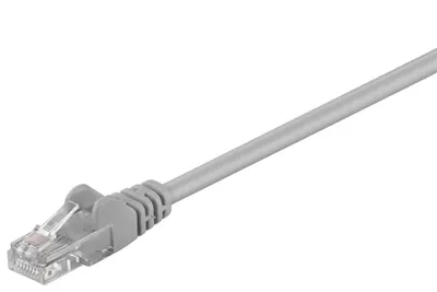 Image de Câble réseau CAT 5e, U/UTP, gris, 20m