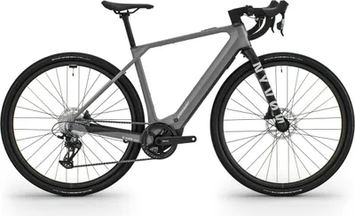 Produktbild von NYVON 9.0 E-Gravelbikes in graphite grey matt / silver matt
