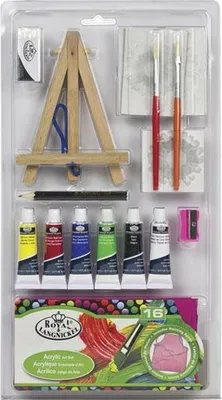 Produktbild von Acrylfarben-Set Royal & Langnickel Bunt 16 Stücke