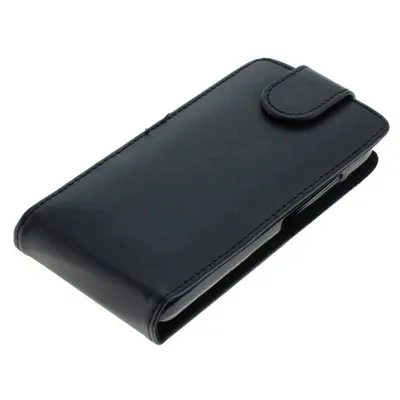 Image de Étui de protection pour Huawei Y5, en simili cuir, de couleur noire