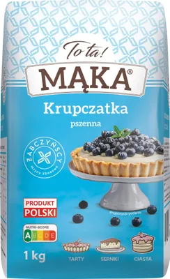 Zdjęcie produktu dla Mąka Pszenna Krupczatka Tota 1Kg