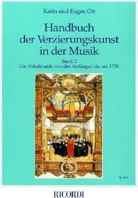 Produktbild von Die Vokalmusik von den Anfängen bis 1750