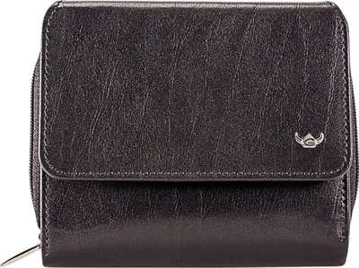 Produktbild von Golden Head Colorado Classic Zipped Billfold Coin Wallet Black