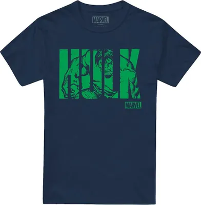 Immagine prodotto di Hulk - T-shirt uomo/donna unisex TV29125 (4XL) (Navy)