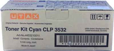 Produktbild von TRIUMPH-ADLER Utax 4453210011 Toner Cyan - Tonereinheit