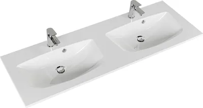 Produktbild von Pelipal Mineralmarmor-Doppelwaschtisch, Serie 6025