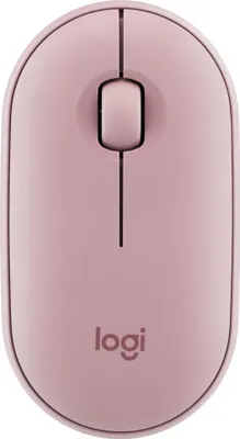 Produktbild von Logitech M350 PEBBLE Wireless Maus Rosa