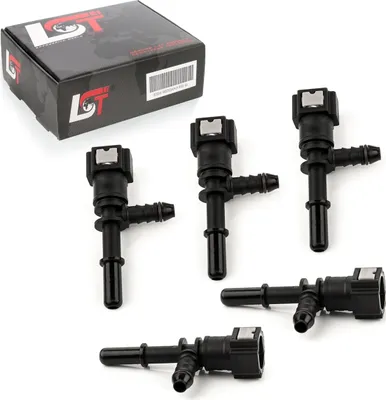 Produktbild von 5x Schnellverschluss Kraftstoffleitung Kupplung T-Stück 7,89x6mm für VW SEAT