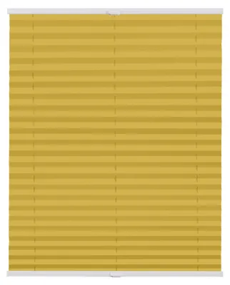 Produktbild von Lichtblick Plissee blickdicht, ohne Bohren Klebbar gelb 70 cm x 100 cm (B x L)