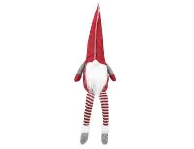 Obrázek produktu pro Ruhhy Vánoční dekorace Skřítek 50 cm červený