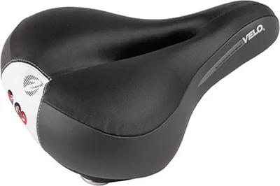 Obrázek produktu pro Velo Newport Gemini, Sedlo na kolo, Město, Unisex, Černá, Šedá, Bílá, Jednobarevný, Pěna