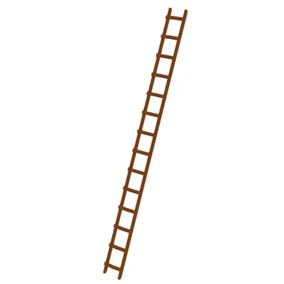 Produktbild von MUNK Dachdecker Auflegeleiter aus Holz 14 Sprossen