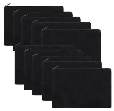 Image de Lot de 10 sacs de maquillage en toile