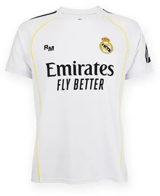 Produktbild von Real Madrid T-Shirt für Erwachsene, 1. Team 25-26, Unisex, Erwachsene