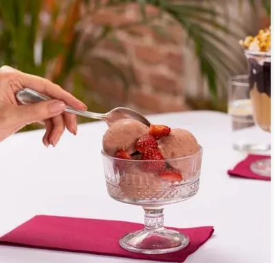 Produktbild von Pasabahce - Eisschale - Elysia - Kristallglas - Transparent - Set mit 2 Stück