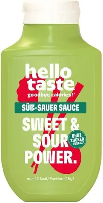 Produktbild von hellotaste Süß-Sauer Sauce 300ml (MHD 11.03.2026)