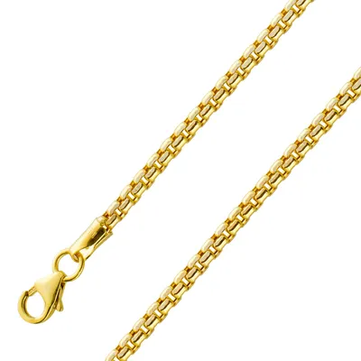 Produktbild von Venezianerkette 2,5mm Gelbgold 585 14 Karat poliert massiv 45