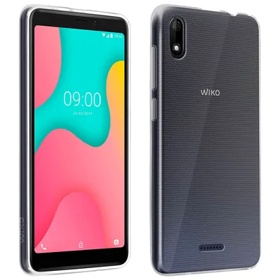 Zdjęcie produktu dla Oryginalne etui ochronne Wiko Soft Case do Wiko Y60 - przezroczyste