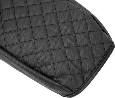 Productafbeelding van Bekleding voor de middenconsole-armleuning, lederen beschermkussen voor Ford Mavericks van 2022 tot 2023, met carbonvezellook
