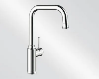 Obrázok produktu pre BLANCO LIVIA-S vodovodná batéria / chróm / vyťahovacia výtoková rúra / vysoký tlak