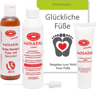 Produktbild von Mosadal Hornhautentferner Lucky feet Fusspflege Set Pflege Ihrer Beine und Füße
