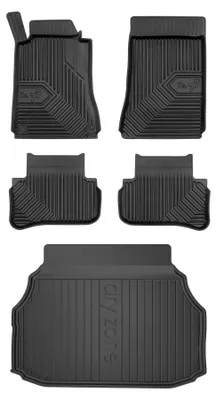 Obrázok produktu pre Autokoberce 3D TPE + vaňa kufra DryZone pre: Mercedes-Benz trieda CCL203 2000-2007 kupé 5 ks