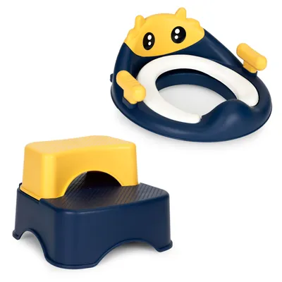 Produktbild von Toilettensitz mit Trittstufe und Podest für Kinder von ECOTOYS