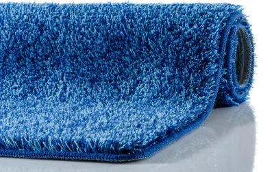 Produktbild von RHOMYhome Badteppich DUO eckig 50 x 60 cm Farbe denim