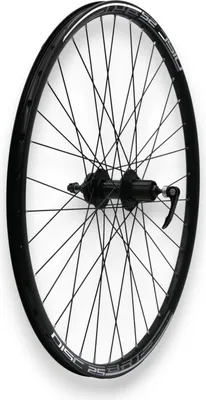 Produktbild von Laufrad HR 27,5" MTB Miche schwarz für Scheibenbremse 8-/9-/10-fach