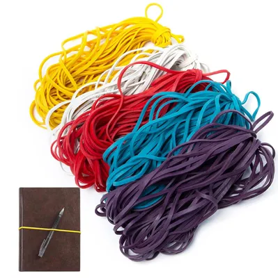 Immagine prodotto di Solidchoice - Elastici resistenti - 200 pezzi di elastici in gomma per uso in ufficio e in casa