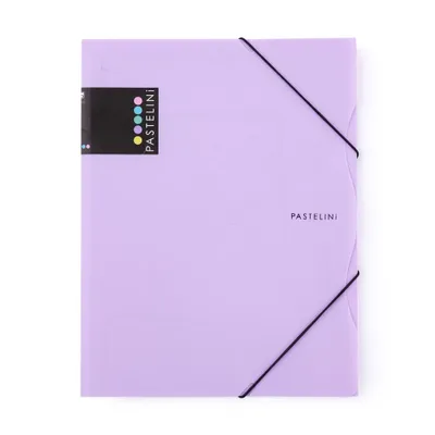 Produktbild von KARTON P+P Pastelini Mappe mit Gummi A4 lila