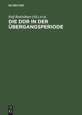 Produktbild von Die DDR in der Übergangsperiode
