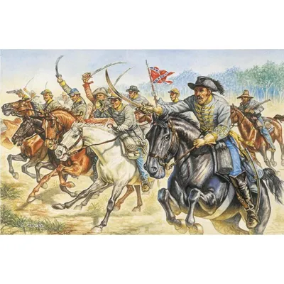 Zdjęcie produktu dla Italeri 1:72 Konfederacka kawaleria
