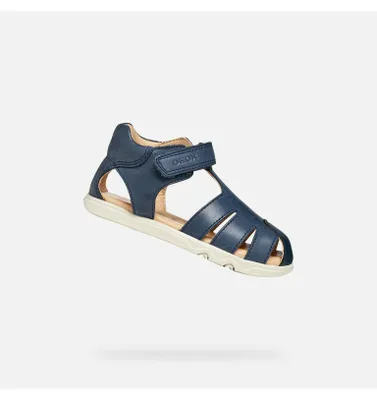 Produktbild von Geox Dunkelblaue Barfußsandalen für Jungen, Modell Sandal Steppieup B 20
