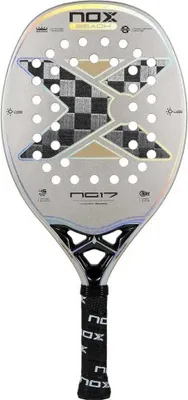 Produktbild von Nox Ng17 Limitierte Auflage Beachtennis-schläger Silber 320-335 gr Silber 320-335 gr