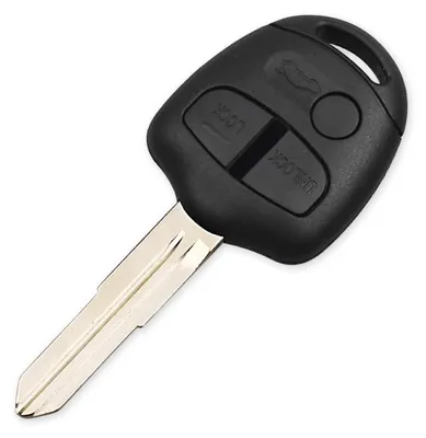 Immagine prodotto di Guscio chiave auto Techstar® compatibile con Mitsubishi Lancer, Grandis, Outlander, EVO, Colt, Mirage, 3 pulsanti, lama sinistra